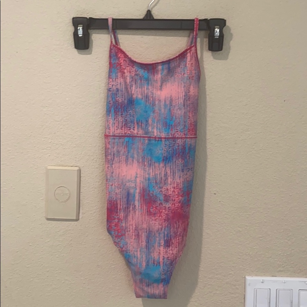 Ivivva swim bathing suit girls reversible sz 10